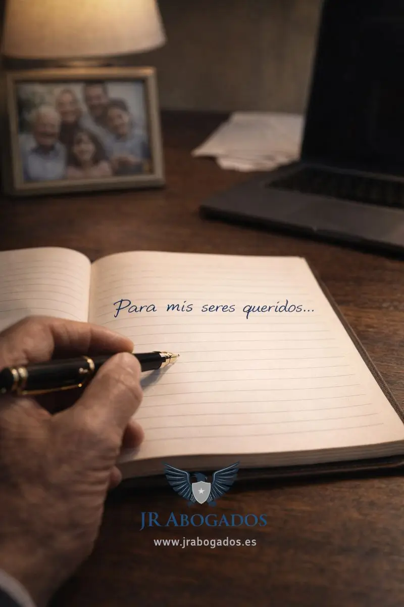 Testamento ológrafo dejar todo a mi pareja
